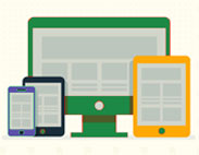 mobile friendly web site designs adapt to the viewer's screen