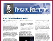 The Financial Perspective is a two-page newsletter for investment advisor use.